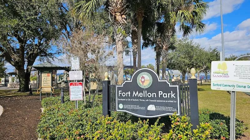 Fort Mellon Park park in Sanford, FL