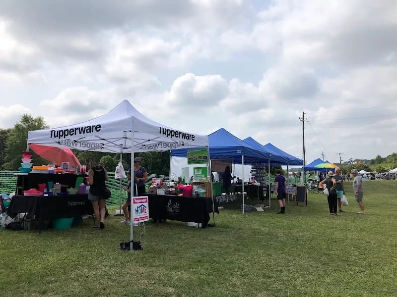 View of Fort Mill Farmers & Artisans Market in Tega Cay, SC