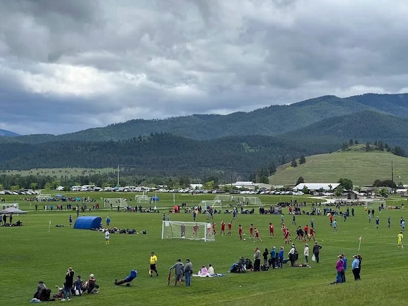 View of Fort Missoula Regional Park in Missoula, MT