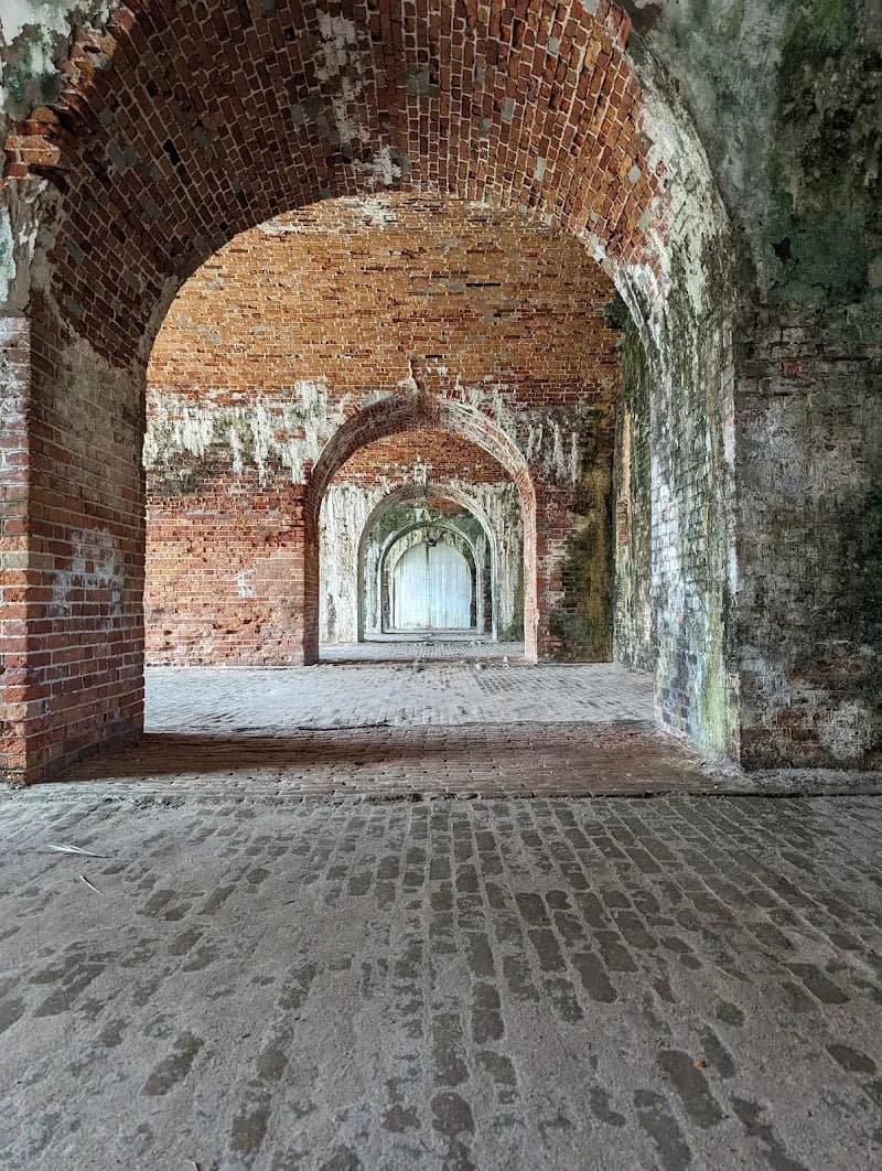 View of Fort Morgan State Historic Site in Gulf Shores, AL