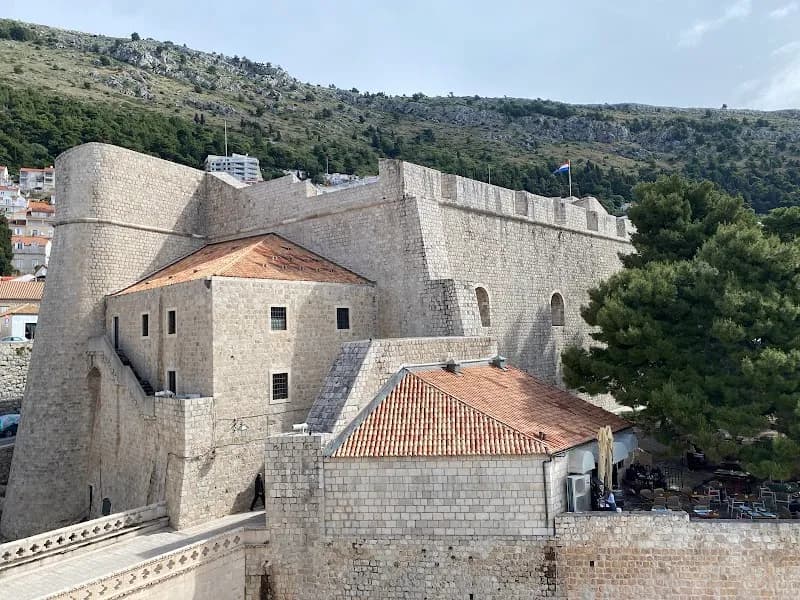 Fort Revelin tourist attraction in Dubrovnik, DN