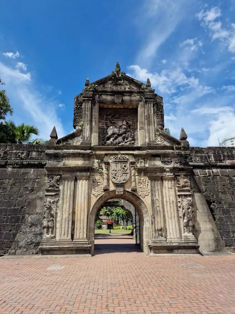 Fort Santiago tourist attraction in Manila, NCR