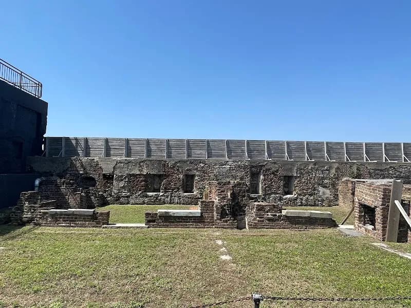View of Fort Sumter National Monument in Charleston, SC