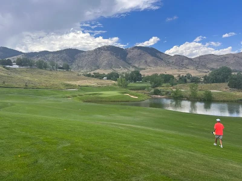 View of Fossil Trace Golf Club in Golden, CO