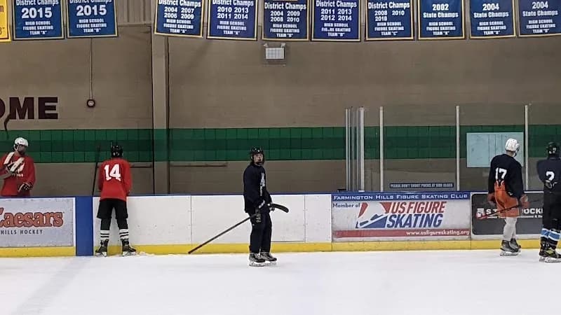 View of Founders Sports Park in Farmington Hills, MI