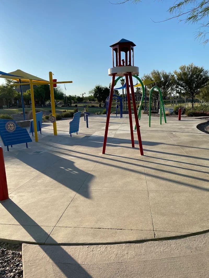 View of Fountain Park in Fountain Hills, AZ
