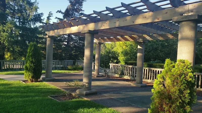 View of Frances Park in Lansing, MI