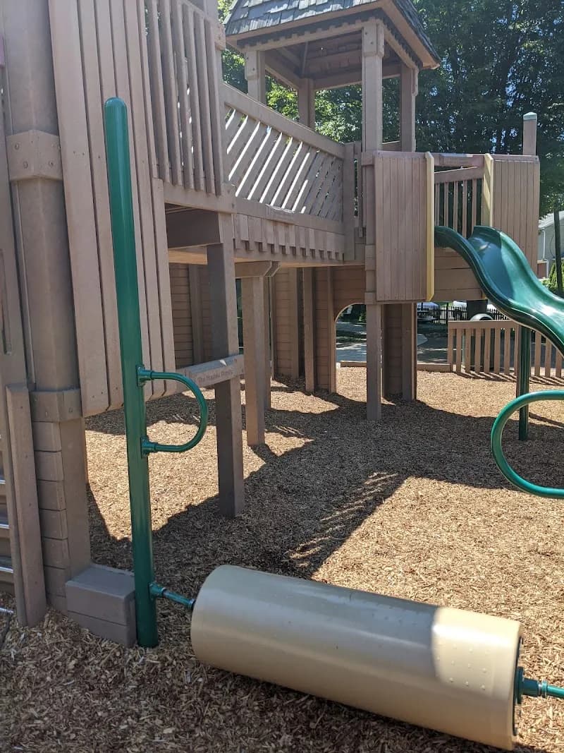 View of Frank Fullerton Memorial Park in Moorestown, NJ