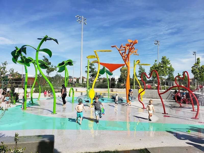 Frank Stronach Park park in Newmarket, ON