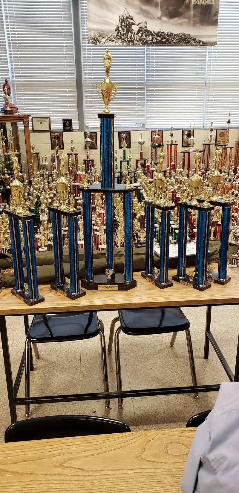 View of Franklin High School in Reisterstown, MD