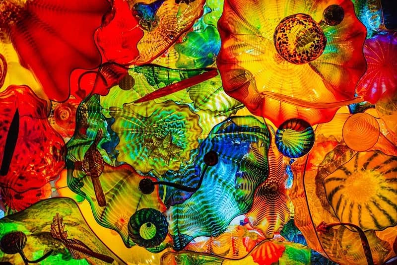 View of Franklin Park Conservatory and Botanical Gardens in Columbus, OH