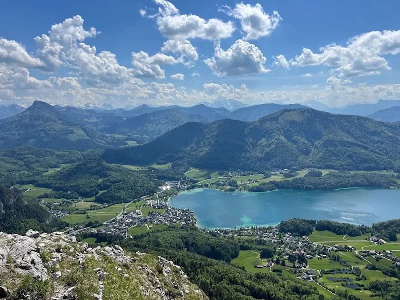 Frauenkopf hiking area in Thalgau, Salzburg