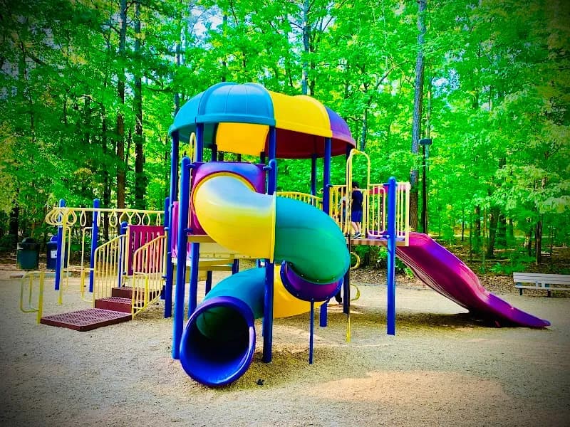 View of Fred G. Bond Metro Park in Cary, NC