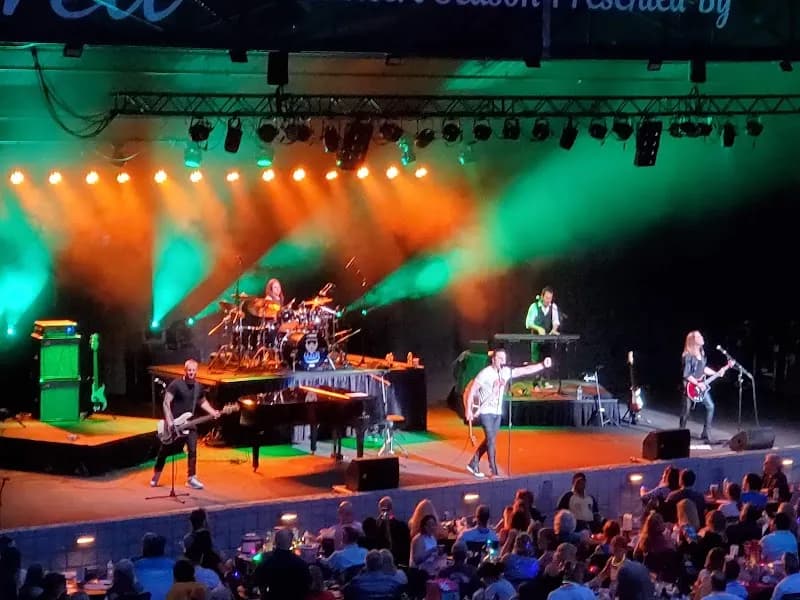 View of Frederick Brown Jr Amphitheater in Peachtree City, GA
