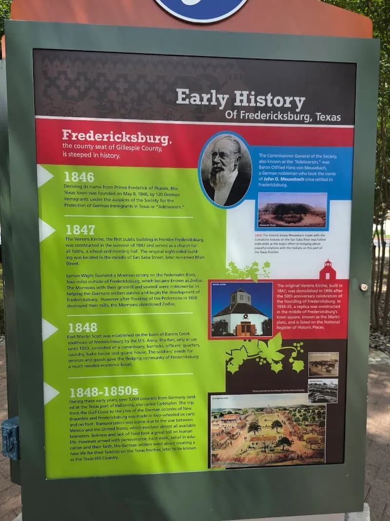 View of Fredericksburg Convention and Visitor Bureau in Fredericksburg, TX