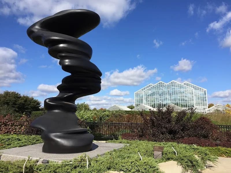 View of Frederik Meijer Gardens & Sculpture Park in Grand Rapids, MI