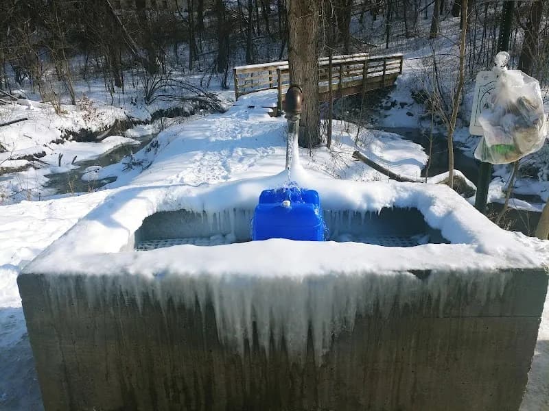View of Fredrick-Miller Spring in Eden Prairie, MN