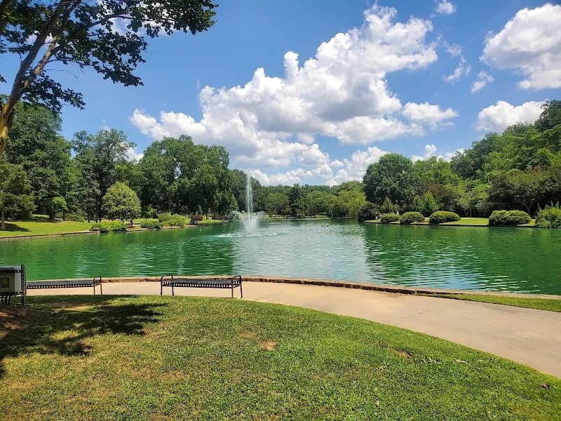 View of Freedom Park in Myers Park, NC