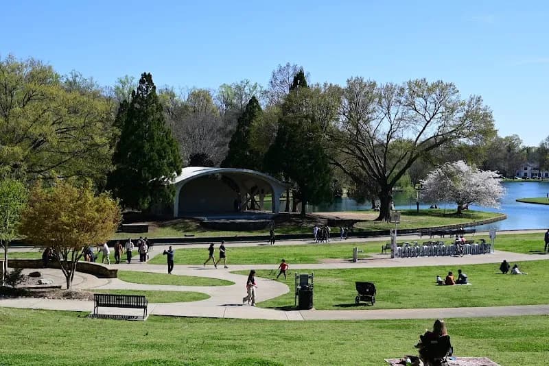 View of Freedom Park in Myers Park, NC
