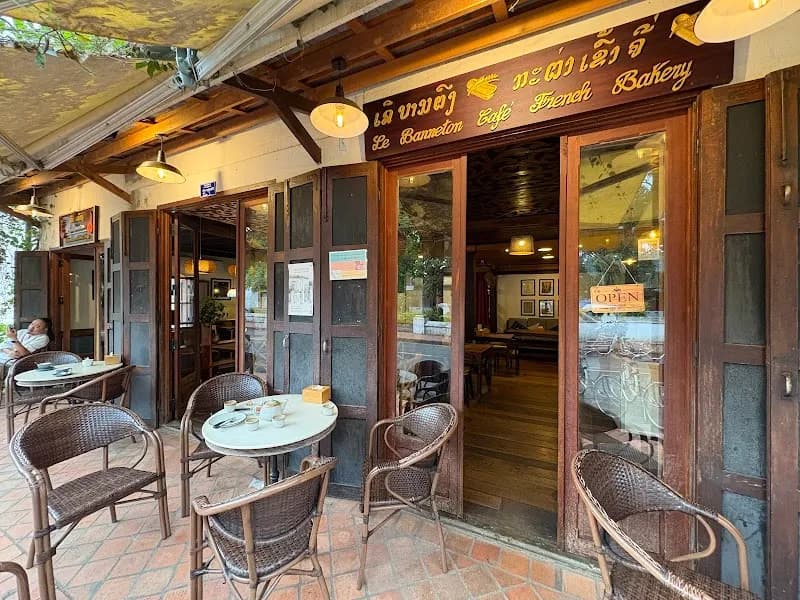 French Bakery (Boulangerie Luang Prabang) cafe in Luang Prabang, LP
