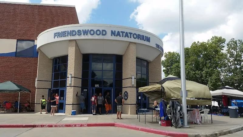 View of Friendswood ISD Natatorium «The Wave» in Friendswood, TX