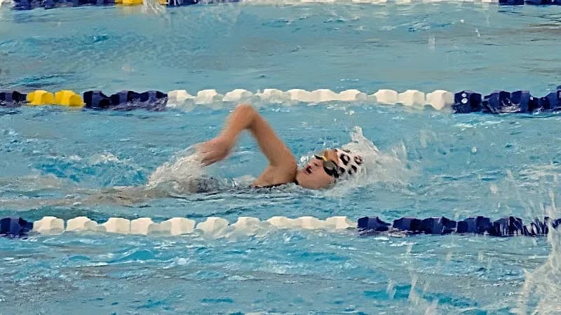 View of Friendswood ISD Natatorium «The Wave» in Friendswood, TX