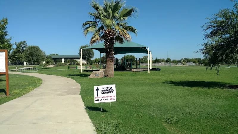 View of Fritz Park in Hutto, TX