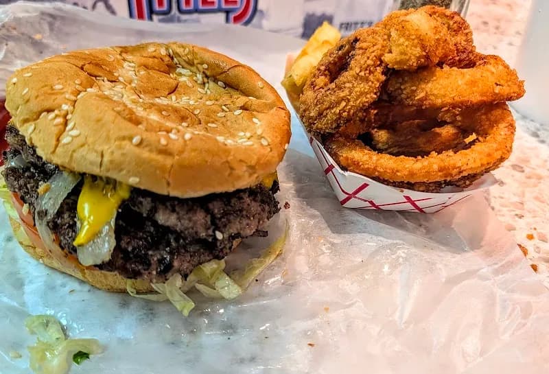 View of Fritz's Railroad Restaurant in Kansas City, MO