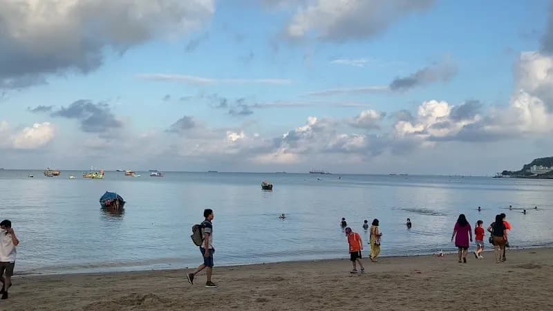 View of Front Beach in Vung Tau, HCMC