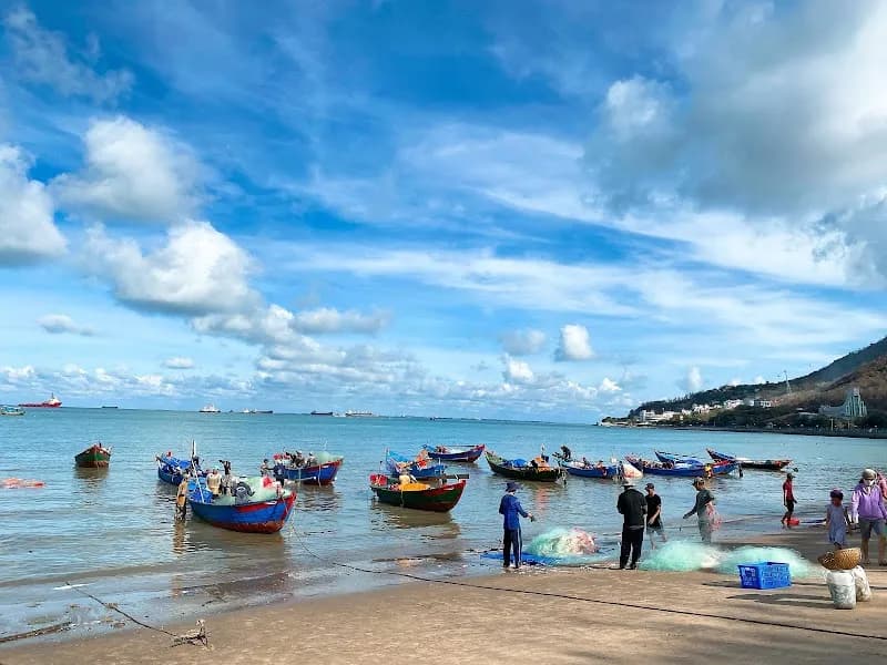 View of Front Beach in Vung Tau, HCMC