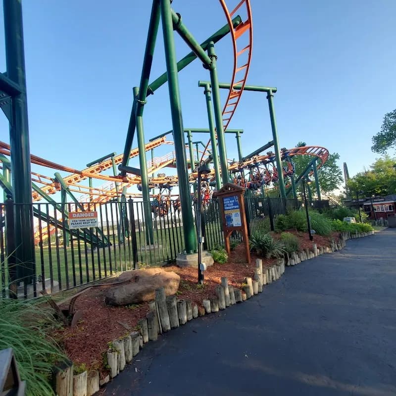 View of Frontier City in Oklahoma City, OK