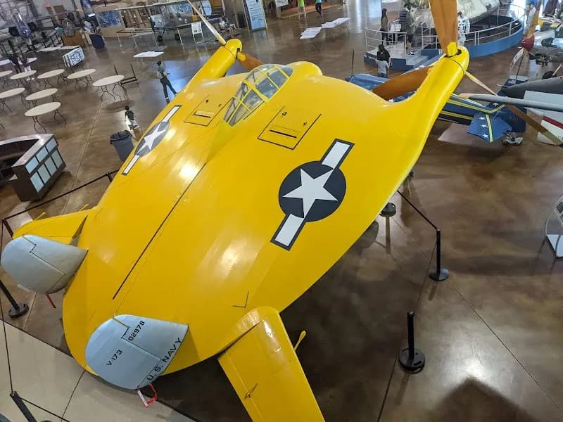 View of Frontiers of Flight Museum in Dallas, TX