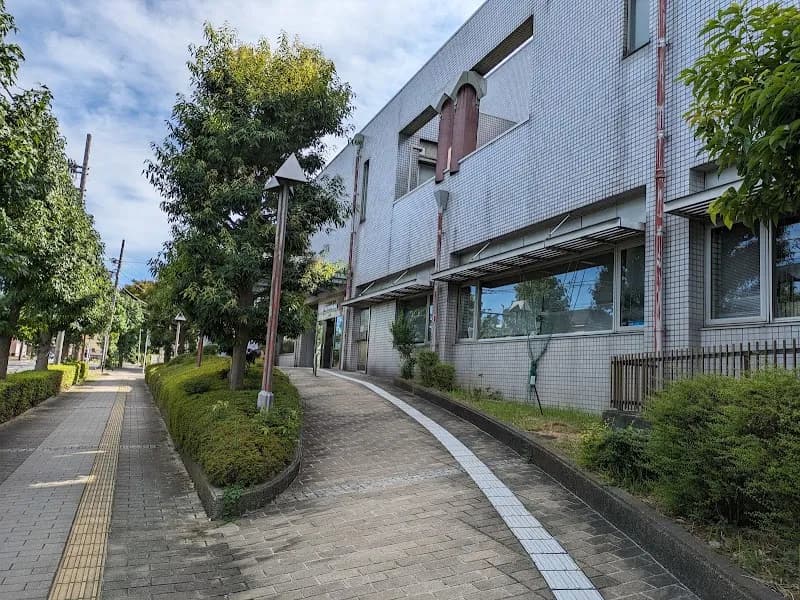 View of Fujisawa City Main Library in Fujisawa, Kanagawa