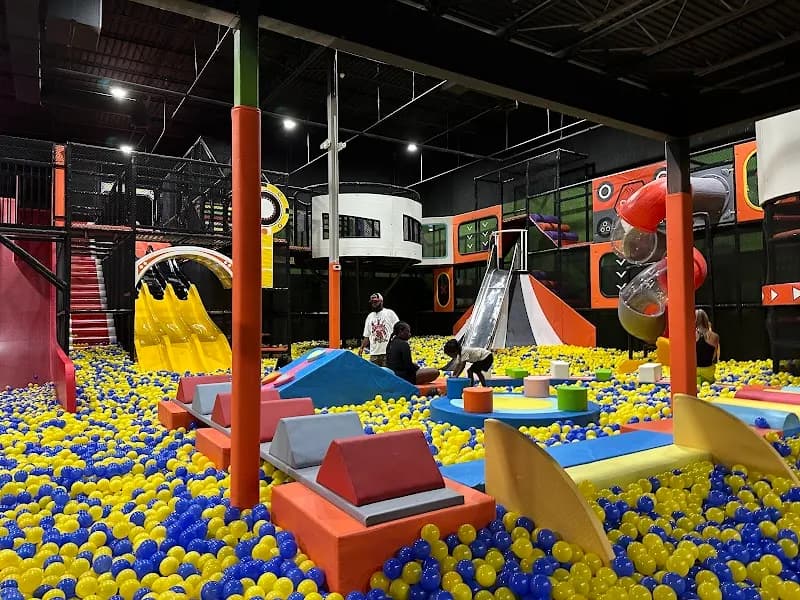 View of FunCity Trampoline And Adventure Park in Irondale, AL