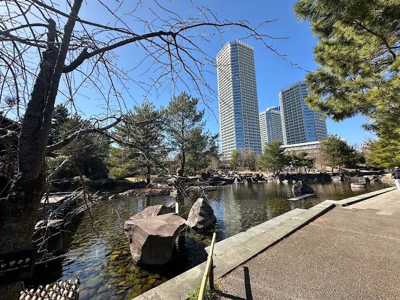 View of Futako-Tamagawa Park in Setagaya, Tokyo