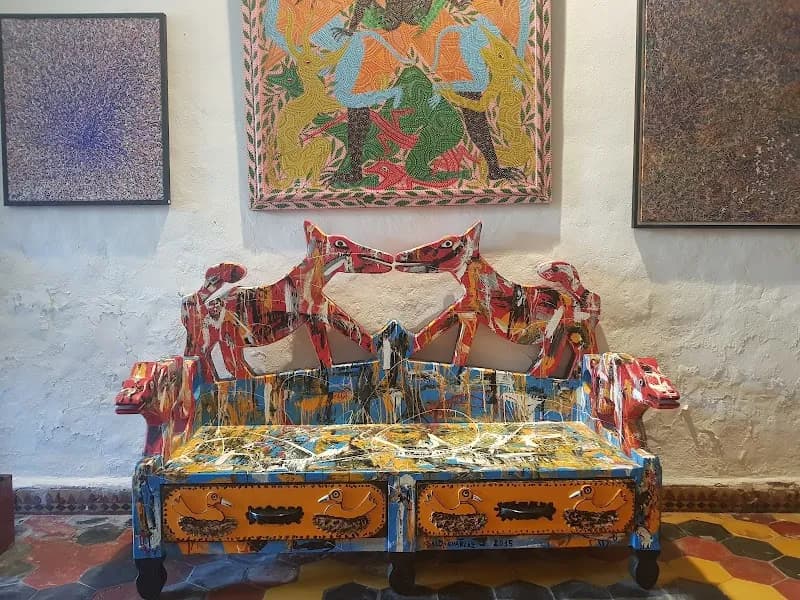 View of Galerie d'art Damgaard in Essaouira, MS