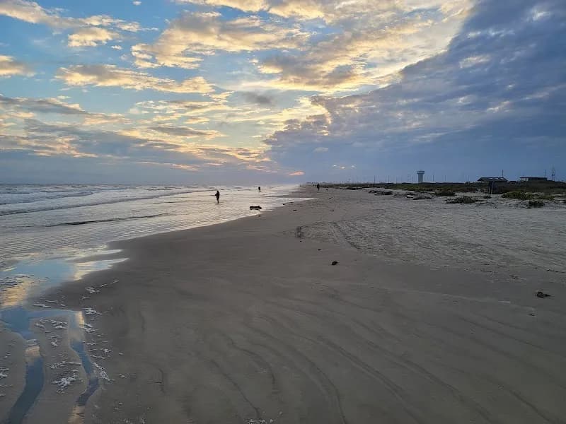 View of Galveston Island State Park in Galveston, TX