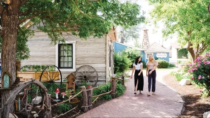 View of Gardner Village in West Jordan, UT