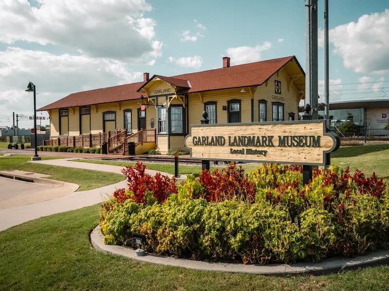 View of Garland Landmark Museum in Garland, TX