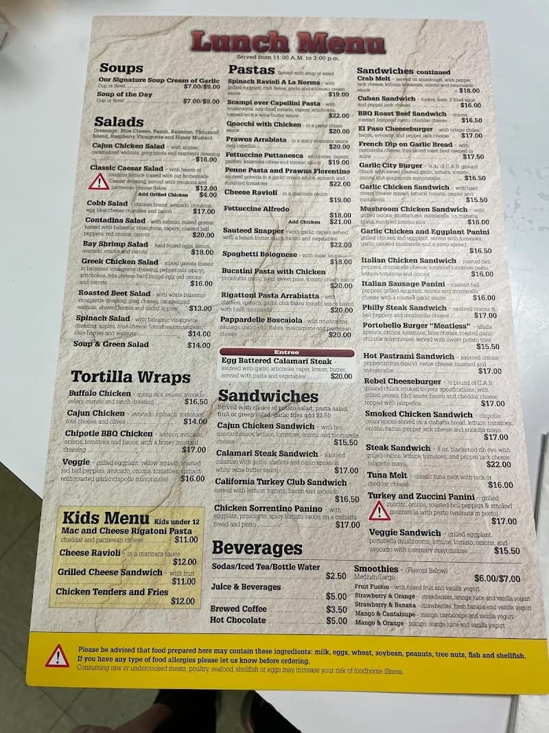 View of Garlic City Cafe in Gilroy, CA