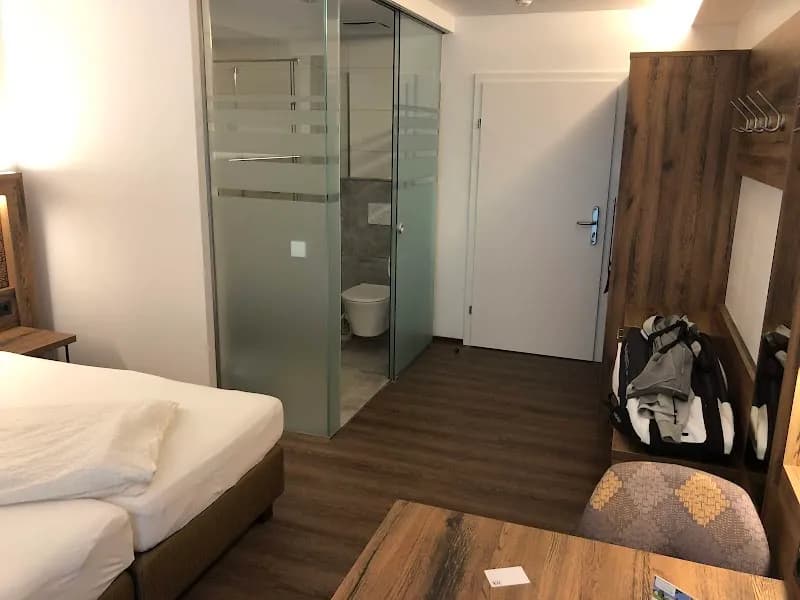 View of Gasthaus Dorfkneipe in Thalgau, Salzburg