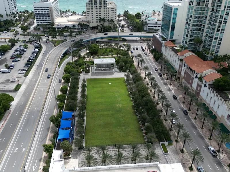 View of Gateway Park in Sunny Isles Beach, FL
