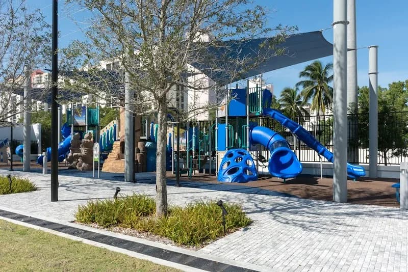 View of Gateway Park in Sunny Isles Beach, FL