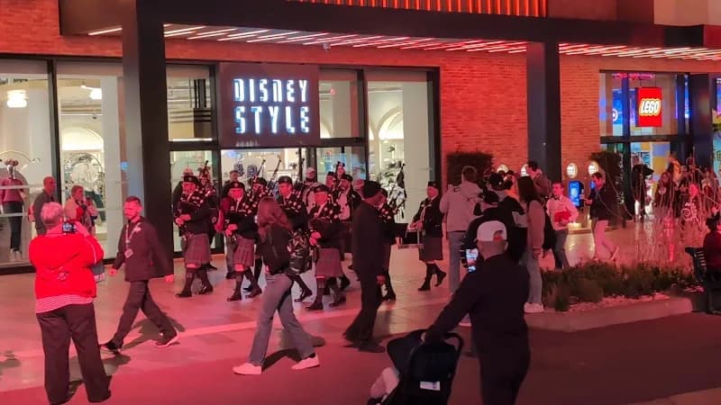 View of Gaumont Disney Village in Disneyland Paris Area (Marne-la-Vallée), IDF