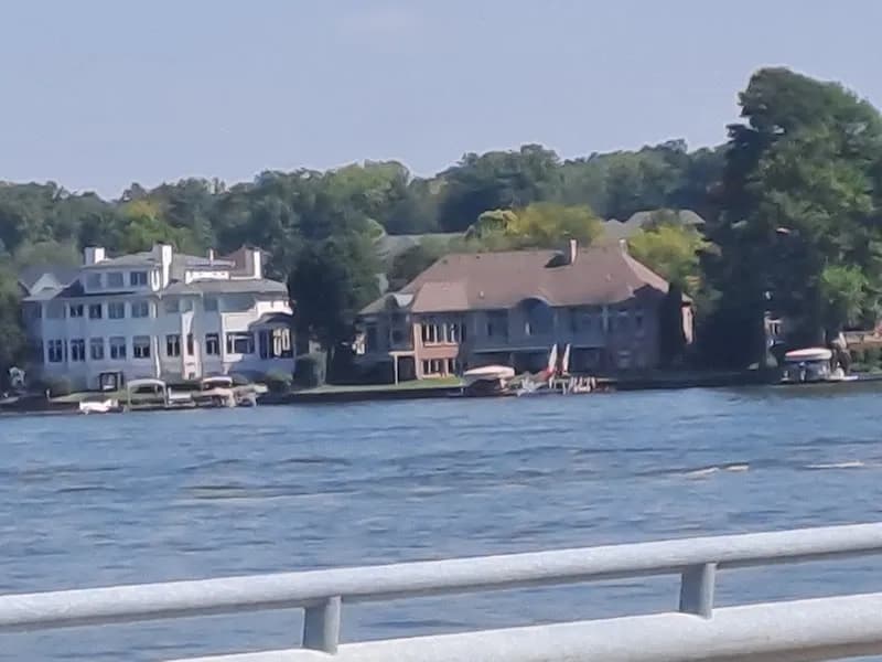 View of Geist Marina in McCordsville, IN