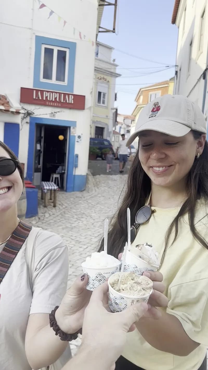View of Gelataria Ericeira in Ericeira, Mafra