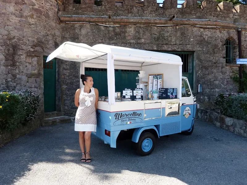 View of Gelateria da Nardo in Théoule-sur-Mer, PACA