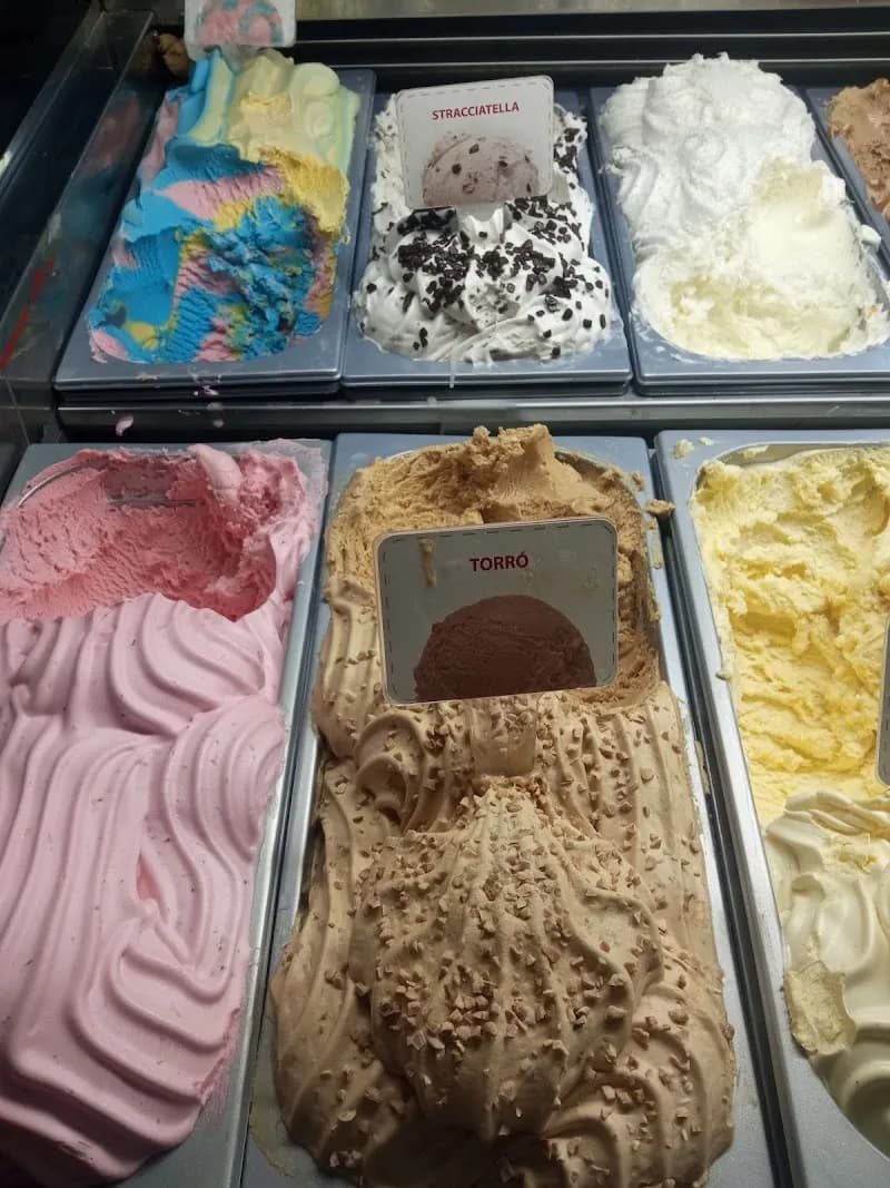 View of Gelateria Molins in Molins de Rei, CT