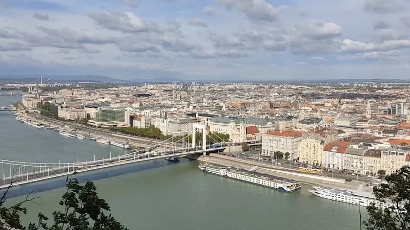 View of Gellért Hill in Budapest, BUD