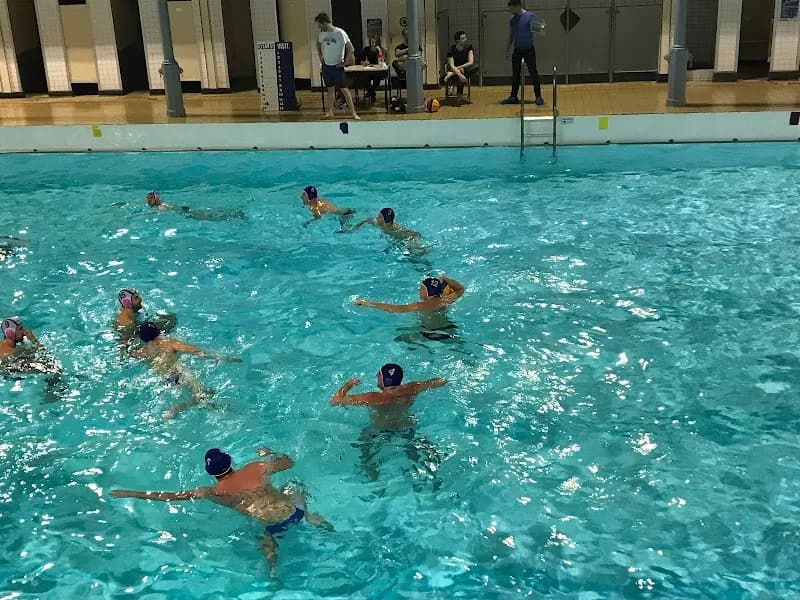 View of Gemeentezwembad Elsene in Ixelles, BRU